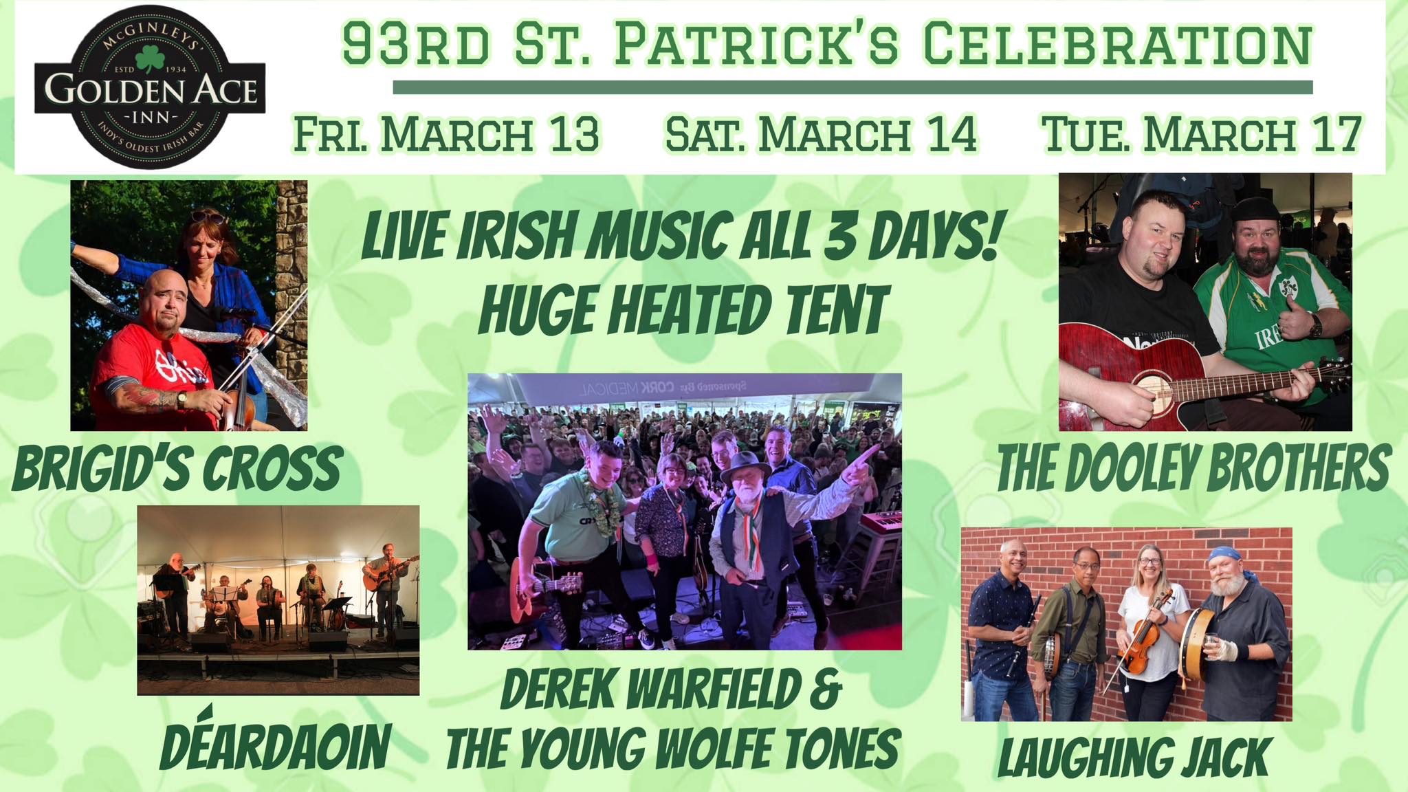 Golden Ace St. Patrick’s Party